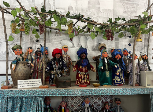 Puppenspieler Usbekistans